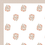 100% Cotton Traditional Floral Printed Bedsheet Multicolor ( Size 100 X 108 )