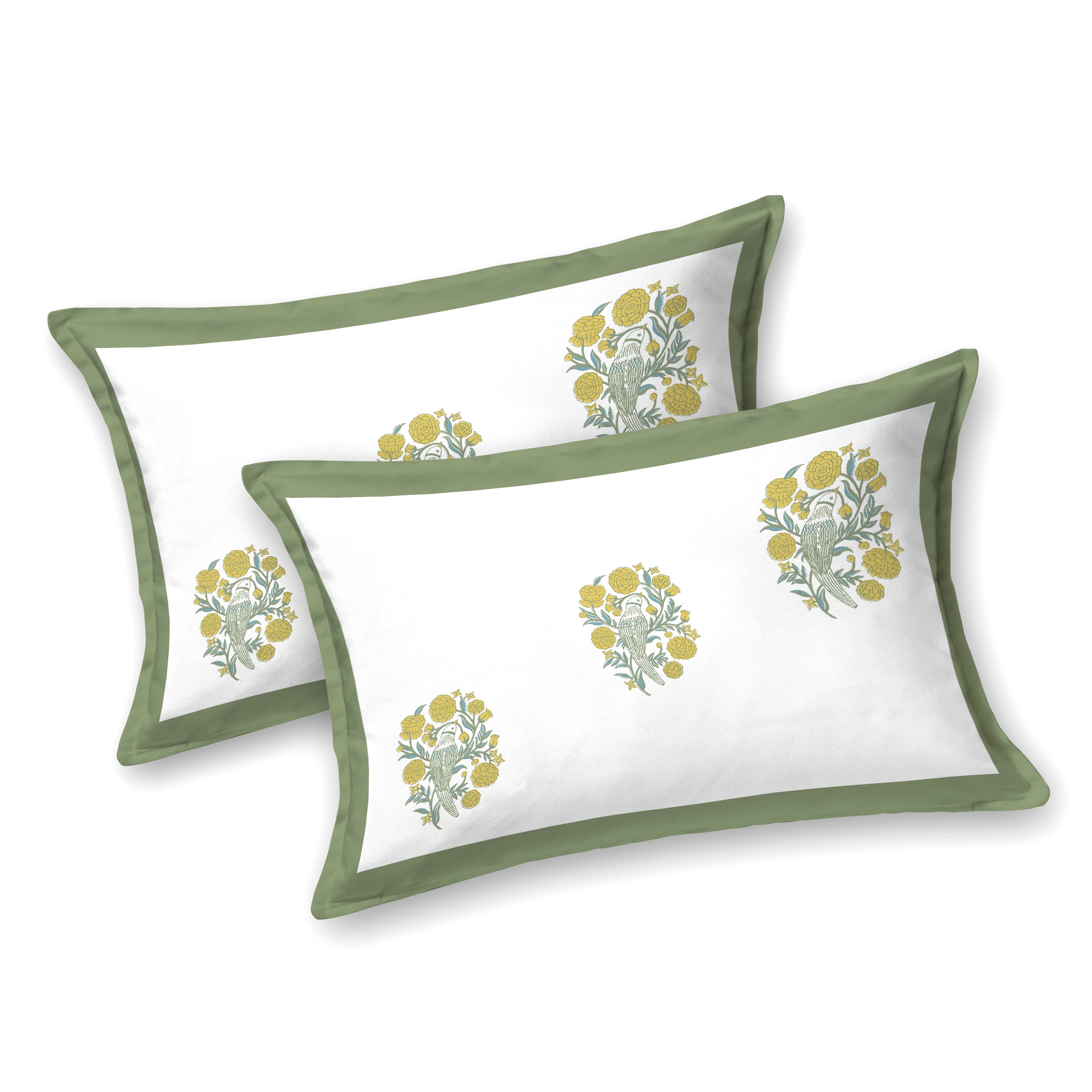 100% Cotton Traditional Floral Printed Bedsheet Multicolor ( Size 100 X 108 )