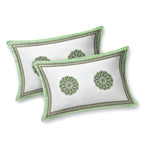 100% Cotton Traditional Floral Printed Bedsheet Multicolor ( Size 100 X 108 )