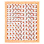 100% Cotton Traditional Floral Printed Bedsheet Multicolor ( Size 100 X 108 )