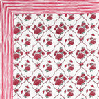 100% Cotton Traditional Floral Printed Bedsheet Multicolor ( Size 100 X 108 )