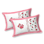 100% Cotton Traditional Floral Printed Bedsheet Multicolor ( Size 100 X 108 )