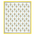 100% Cotton Traditional Floral Printed Bedsheet Multicolor ( Size 100 X 108 )