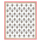 100% Cotton Traditional Floral Printed Bedsheet Multicolor ( Size 100 X 108 )