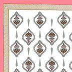 100% Cotton Traditional Floral Printed Bedsheet Multicolor ( Size 100 X 108 )