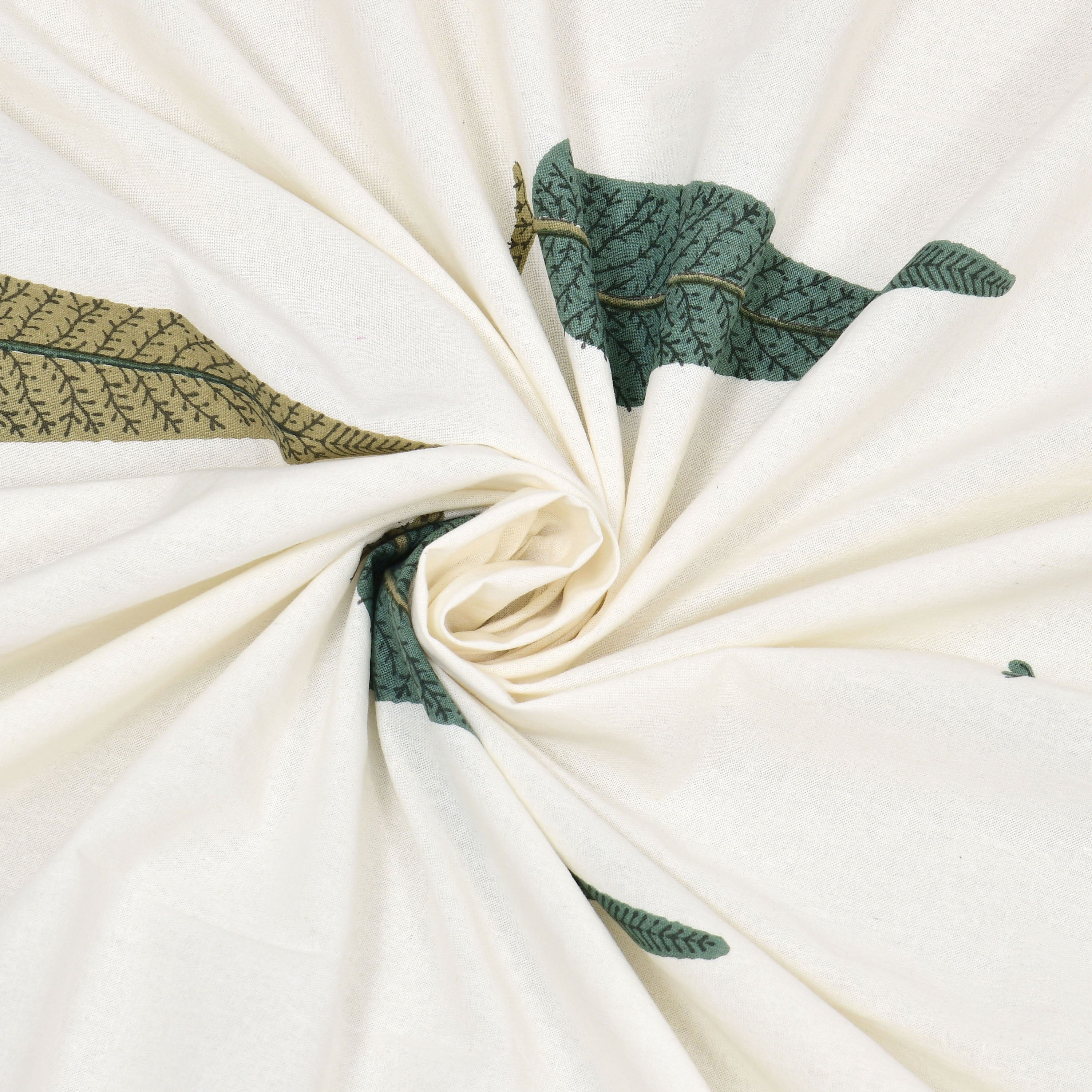 100% Cotton Traditional Floral Printed Bedsheet Multicolor ( Size 100 X 108 )