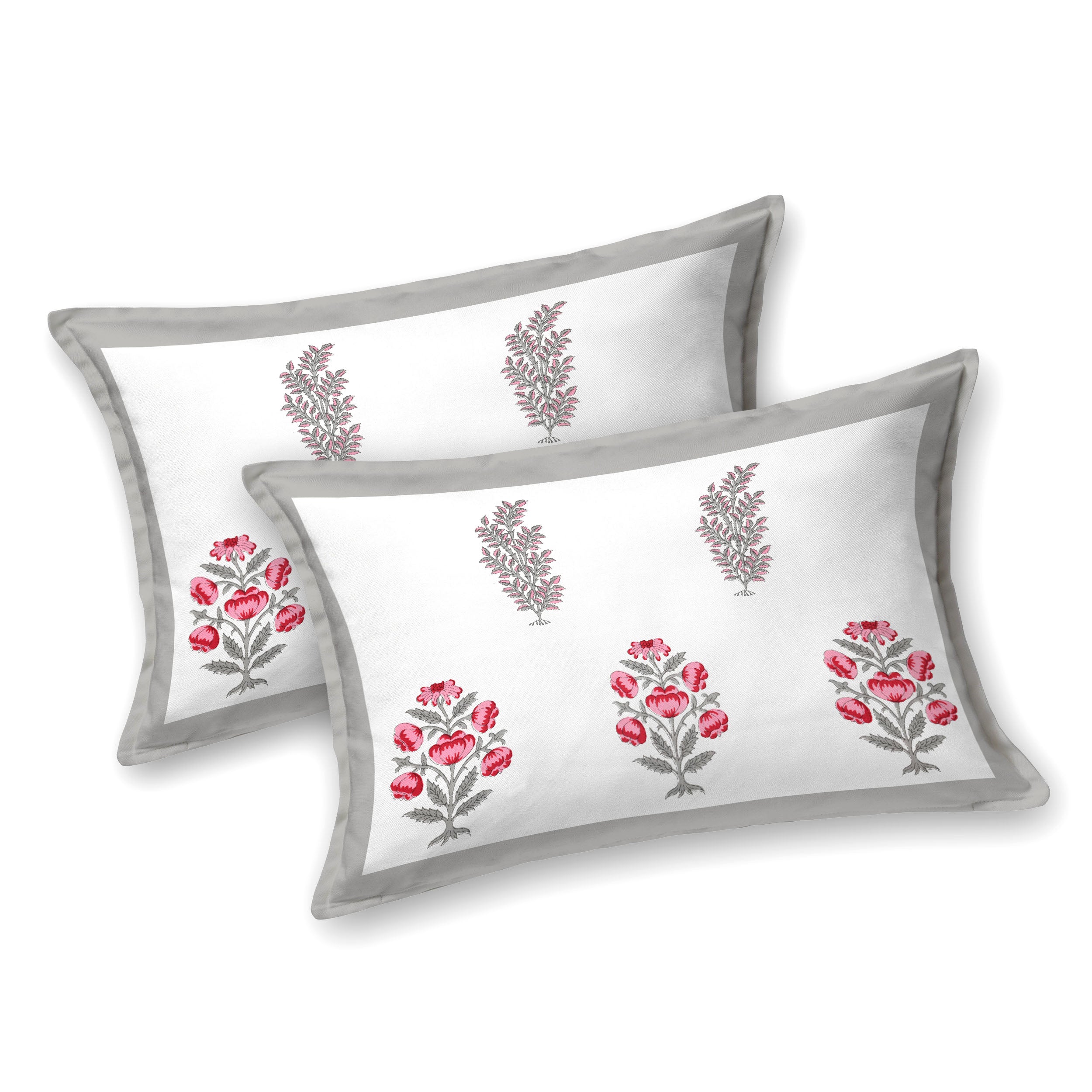 100% Cotton Traditional Floral Printed Bedsheet Multicolor ( Size 100 X 108 )