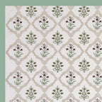 100% Cotton Traditional Floral Printed Bedsheet Multicolor ( Size 100 X 108 )