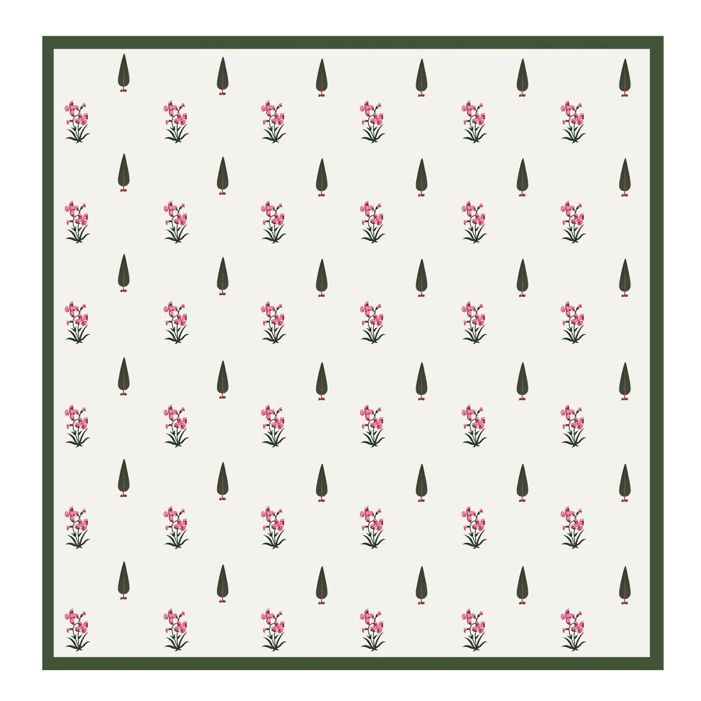 100% Cotton Traditional Floral Printed Bedsheet Multicolor ( Size 100 X 108 )