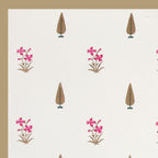 100% Cotton Traditional Floral Printed Bedsheet Multicolor ( Size 100 X 108 )