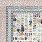 100% Cotton Traditional Floral Printed Bedsheet Multicolor ( Size 100 X 108 )