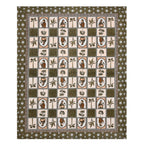 100% Cotton Traditional Floral Printed Bedsheet Multicolor ( Size 100 X 108 )