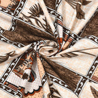 100% Cotton Traditional Floral Printed Bedsheet Multicolor ( Size 100 X 108 )