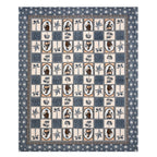 100% Cotton Traditional Floral Printed Bedsheet Multicolor ( Size 100 X 108 )