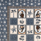 100% Cotton Traditional Floral Printed Bedsheet Multicolor ( Size 100 X 108 )