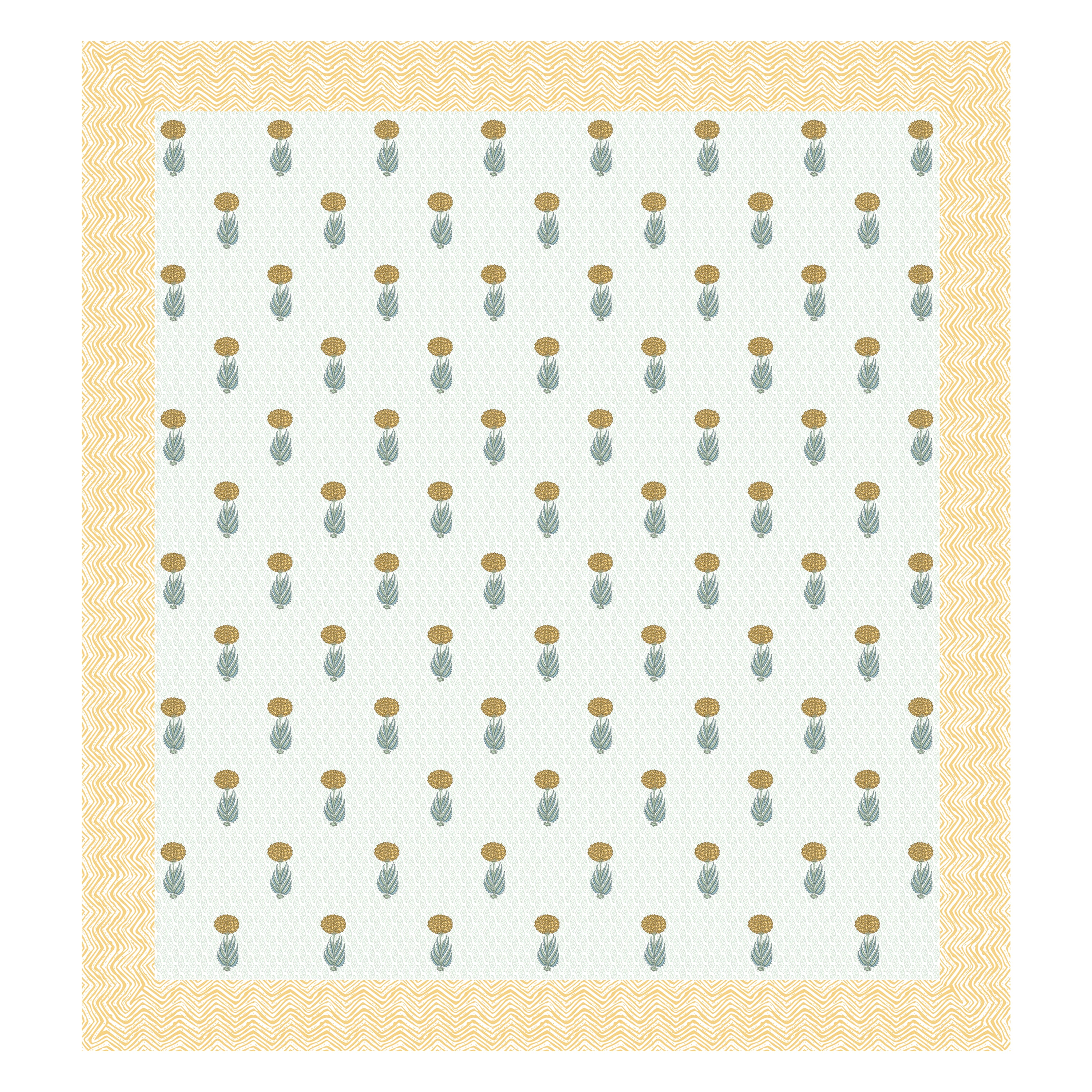 100% PREMIUM COTTON TRADITIONAL HAND MADE BEDSHEET MULTICOLOR ( SIZE 108 X 108 )