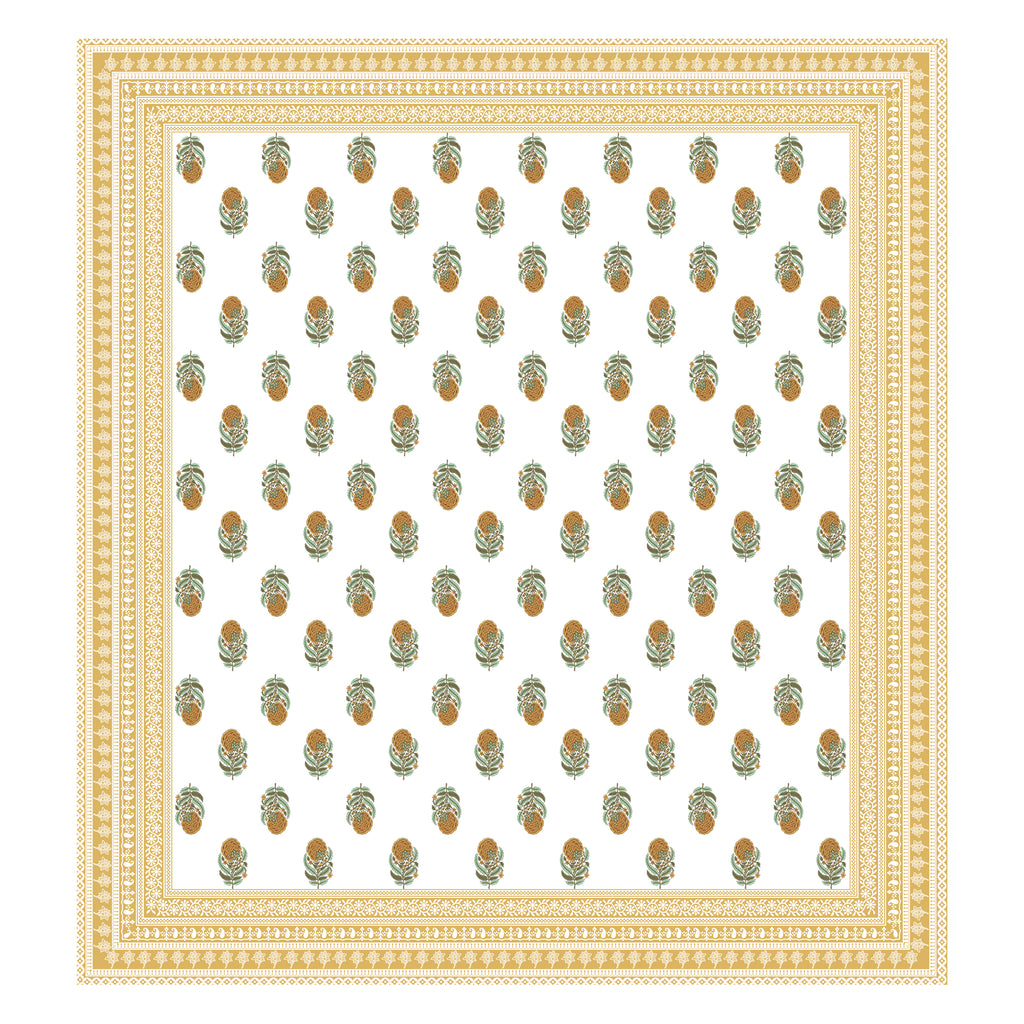 100% PREMIUM COTTON TRADITIONAL HAND MADE BEDSHEET MULTICOLOR ( SIZE 108 X 108 )