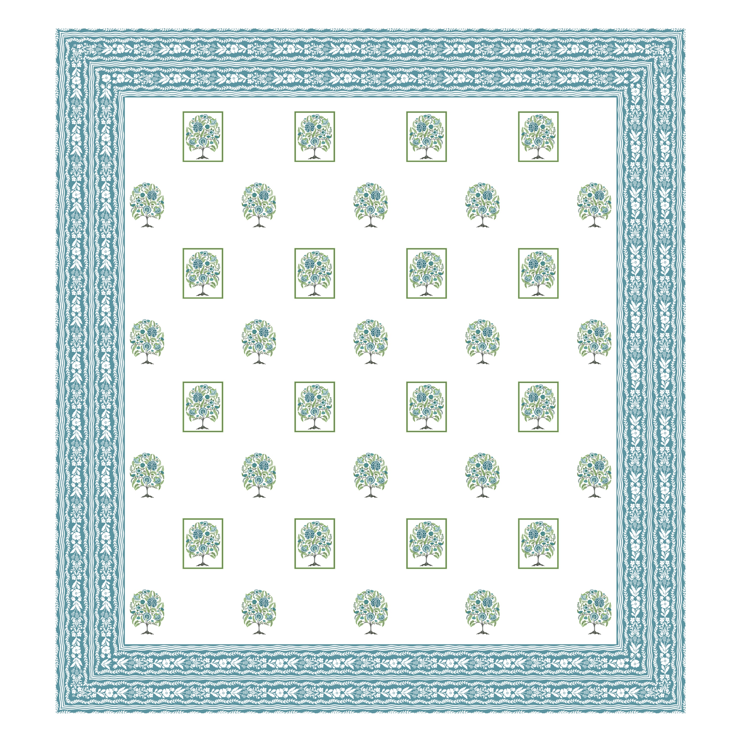 100% PREMIUM COTTON TRADITIONAL HAND MADE BEDSHEET MULTICOLOR ( SIZE 108 X 108 )