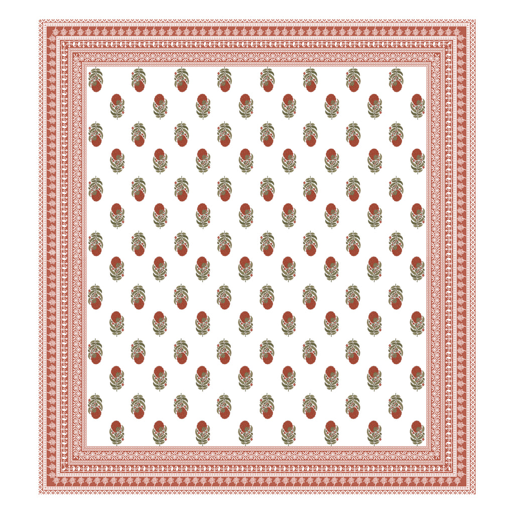 100% PREMIUM COTTON TRADITIONAL HAND MADE BEDSHEET MULTICOLOR ( SIZE 108 X 108 )