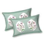 100% PREMIUM COTTON TRADITIONAL HAND MADE BEDSHEET MULTICOLOR ( SIZE 108 X 108 )