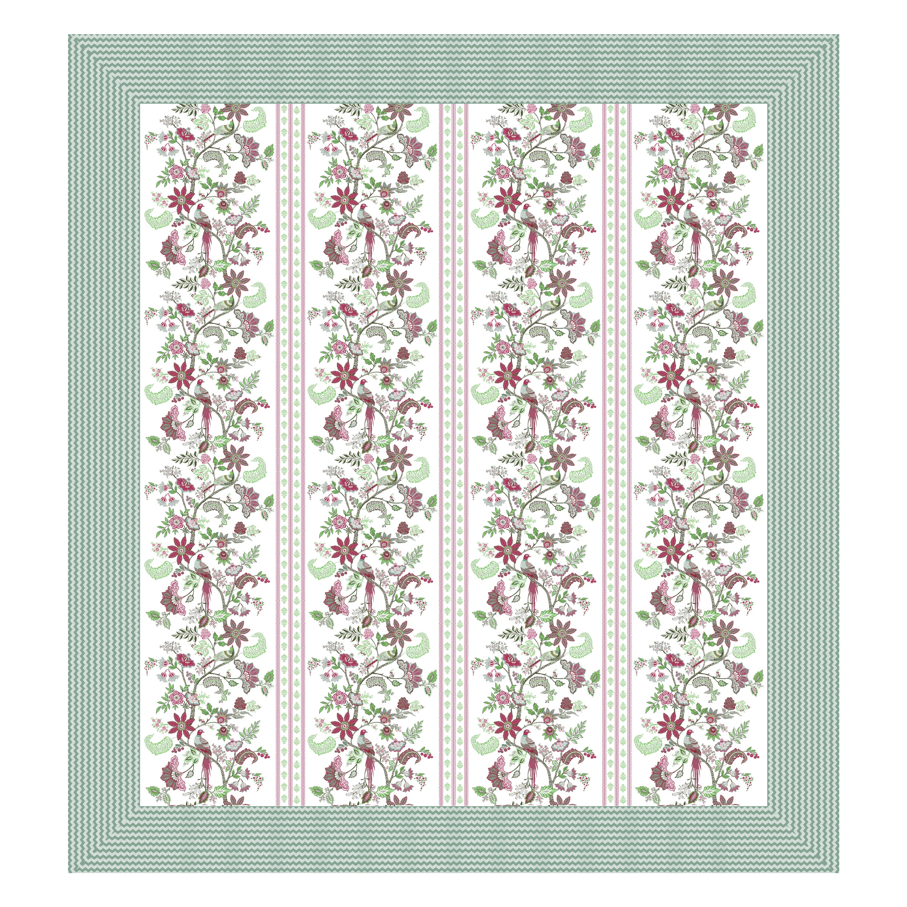 100% PREMIUM COTTON TRADITIONAL HAND MADE BEDSHEET MULTICOLOR ( SIZE 108 X 108 )