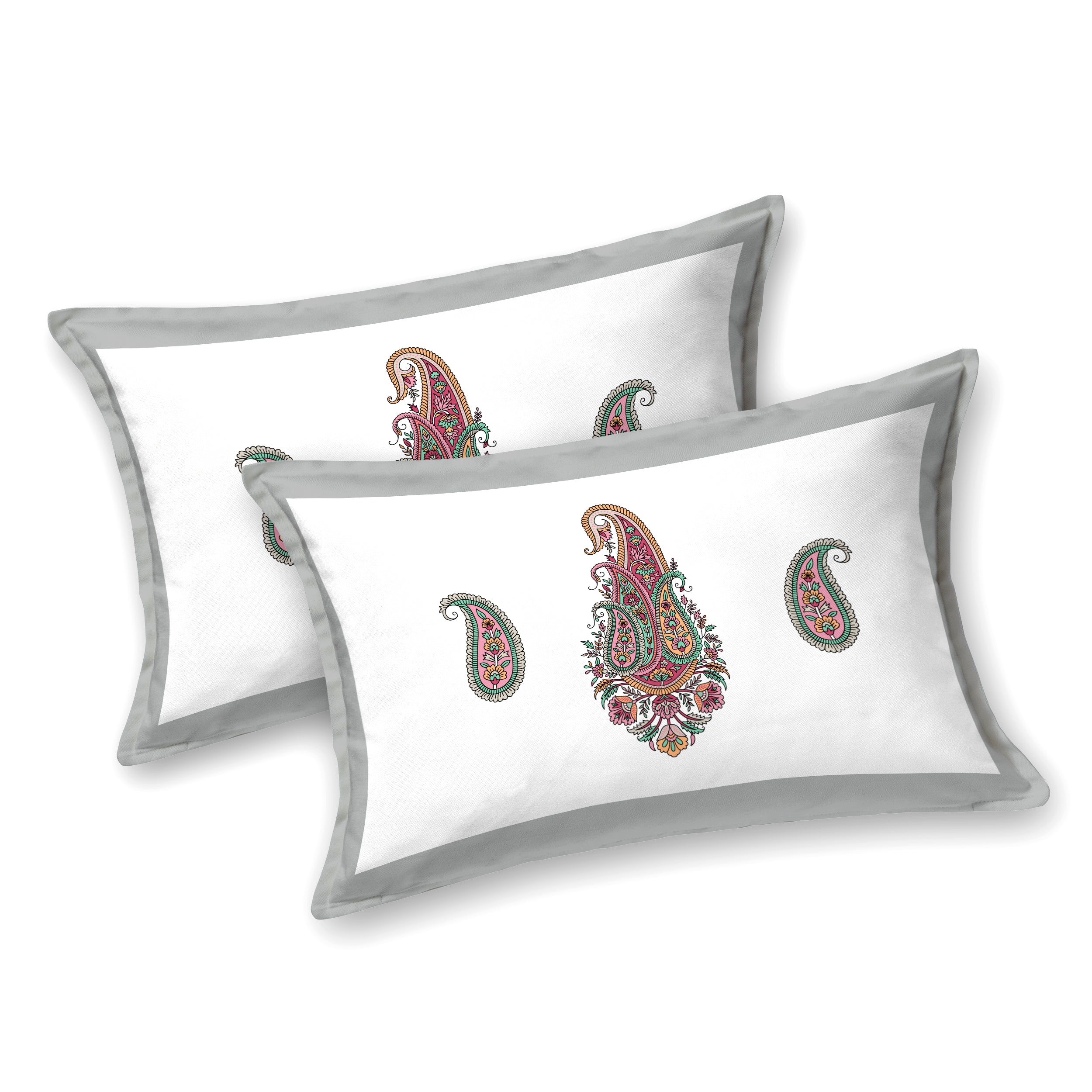 100% PREMIUM COTTON TRADITIONAL HAND MADE BEDSHEET MULTICOLOR ( SIZE 108 X 108 )