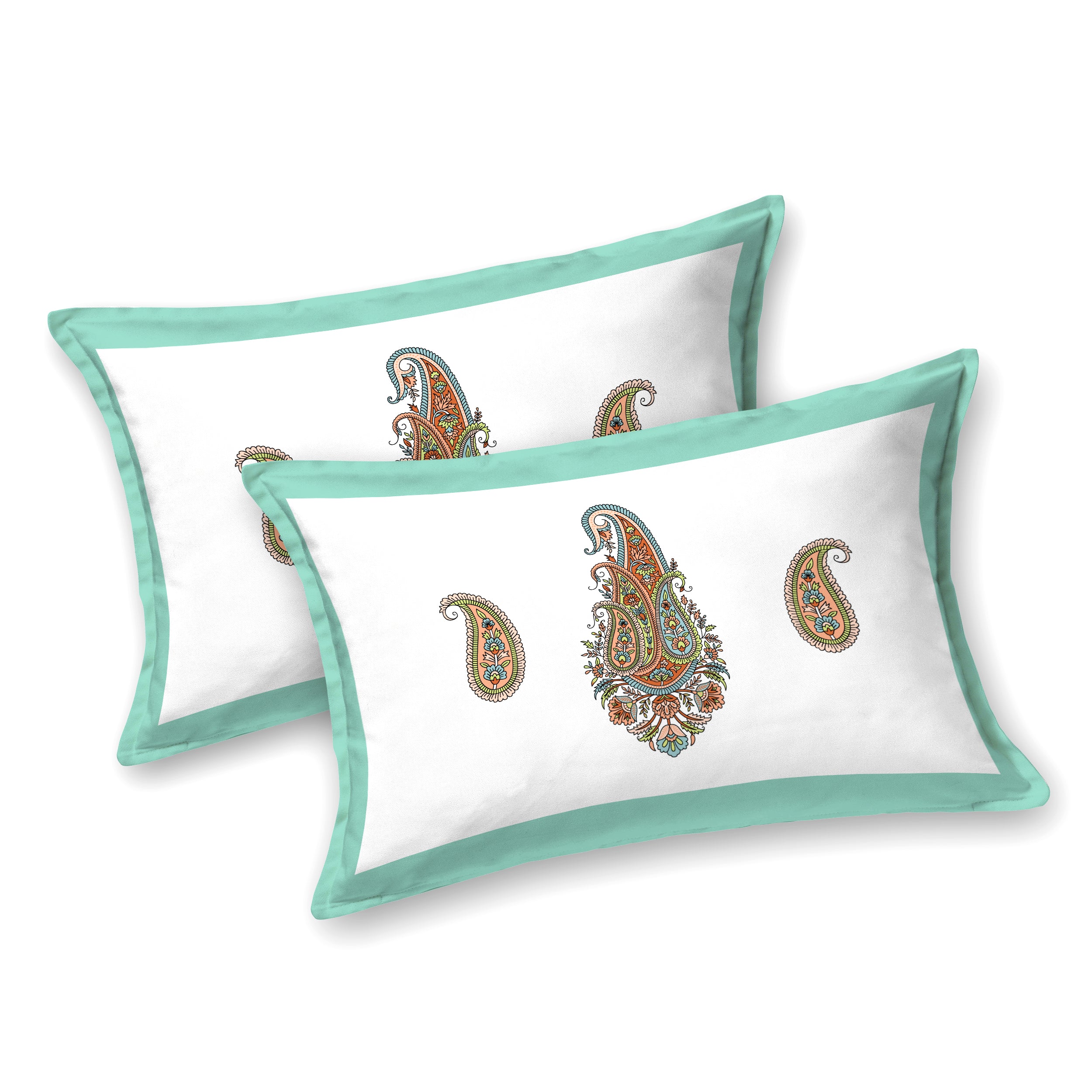 100% PREMIUM COTTON TRADITIONAL HAND MADE BEDSHEET MULTICOLOR ( SIZE 108 X 108 )