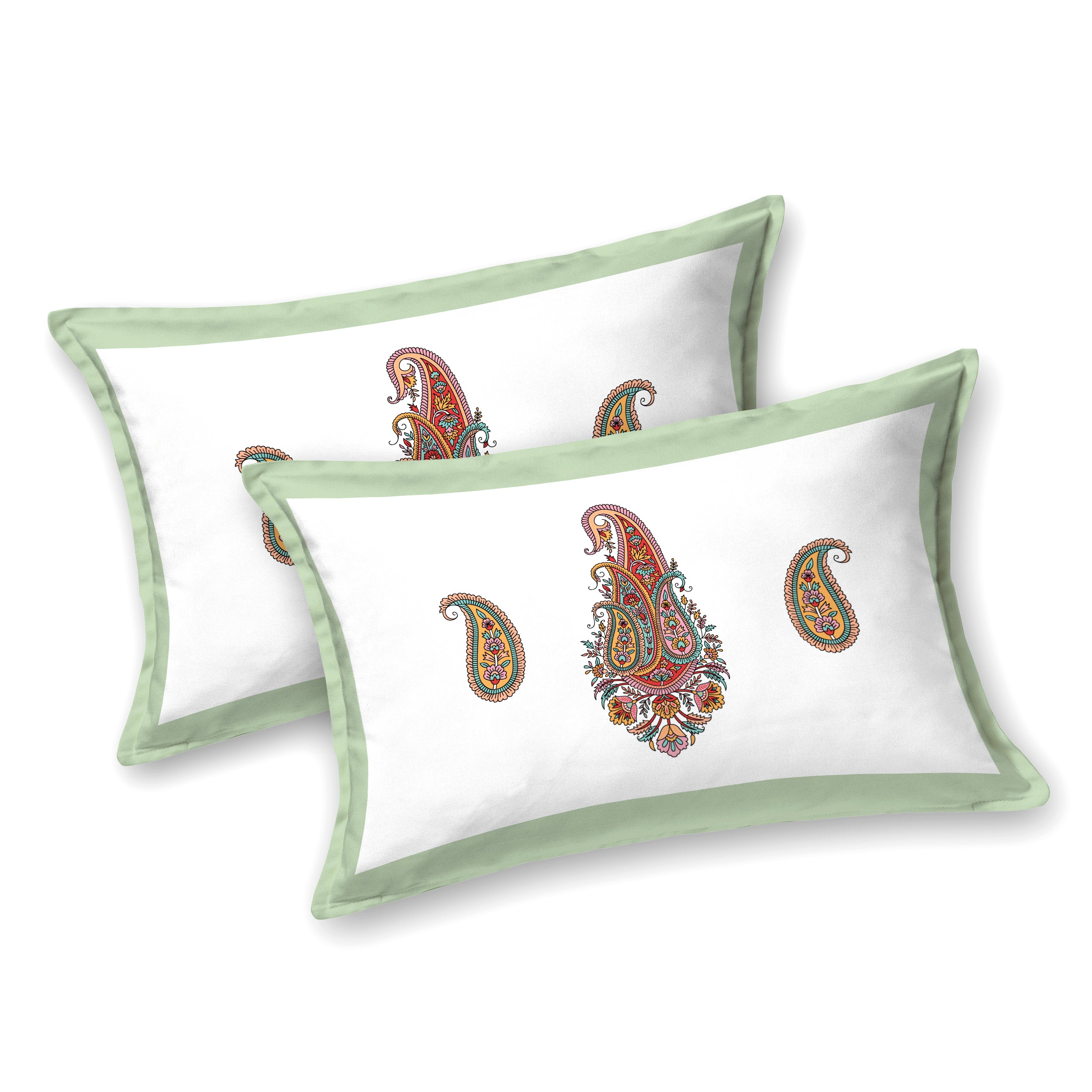 100% PREMIUM COTTON TRADITIONAL HAND MADE BEDSHEET MULTICOLOR ( SIZE 108 X 108 )