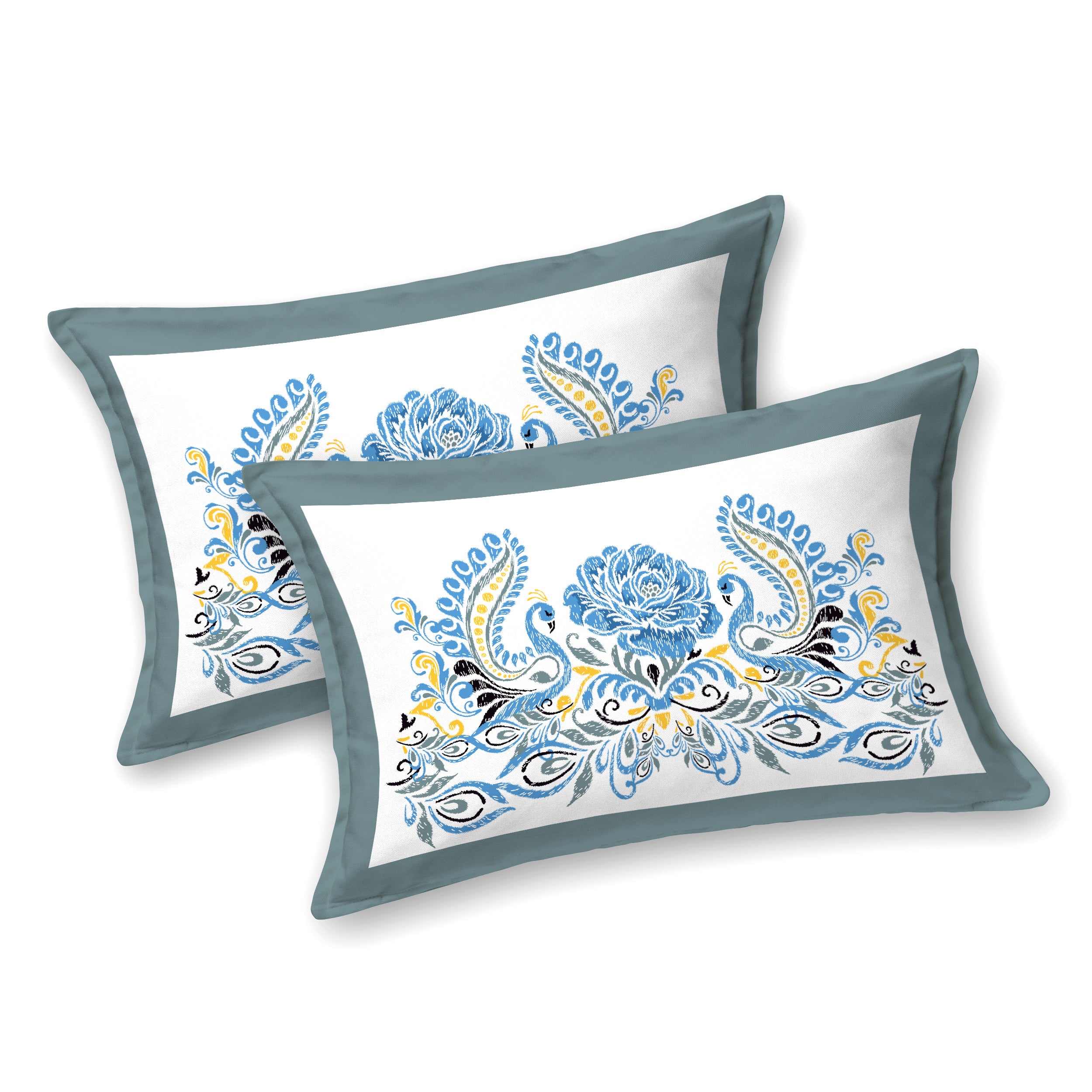 100% PREMIUM COTTON TRADITIONAL HAND MADE BEDSHEET MULTICOLOR ( SIZE 108 X 108 )