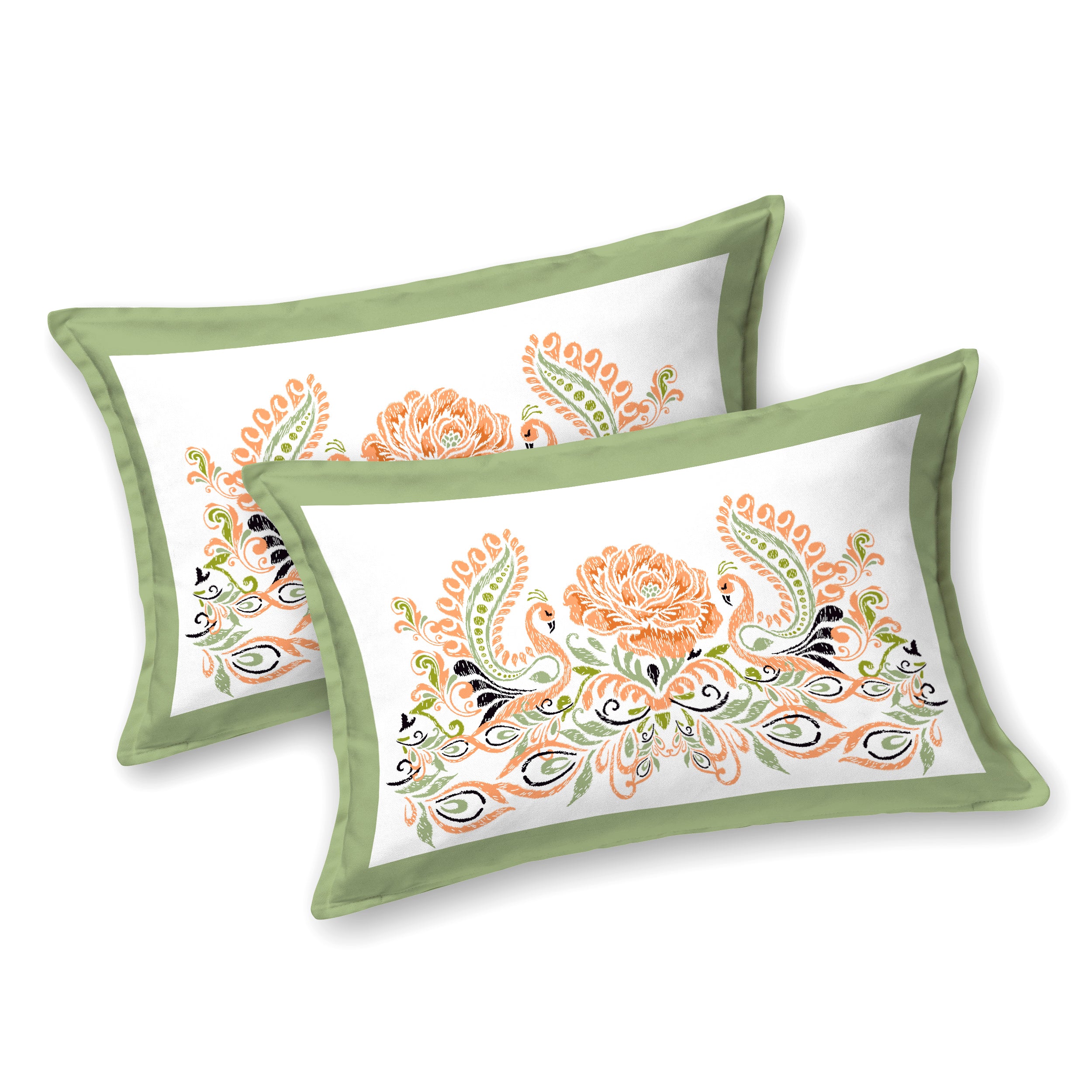 100% PREMIUM COTTON TRADITIONAL HAND MADE BEDSHEET MULTICOLOR ( SIZE 108 X 108 )