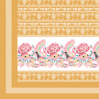 100% PREMIUM COTTON TRADITIONAL HAND MADE BEDSHEET MULTICOLOR ( SIZE 108 X 108 )