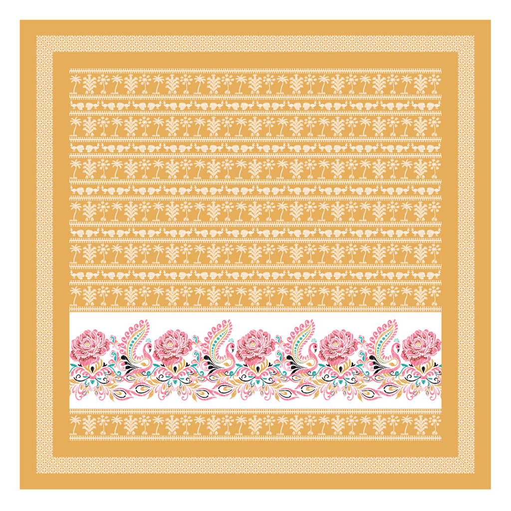 100% PREMIUM COTTON TRADITIONAL HAND MADE BEDSHEET MULTICOLOR ( SIZE 108 X 108 )