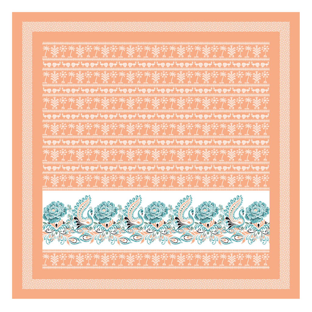 100% PREMIUM COTTON TRADITIONAL HAND MADE BEDSHEET MULTICOLOR ( SIZE 108 X 108 )