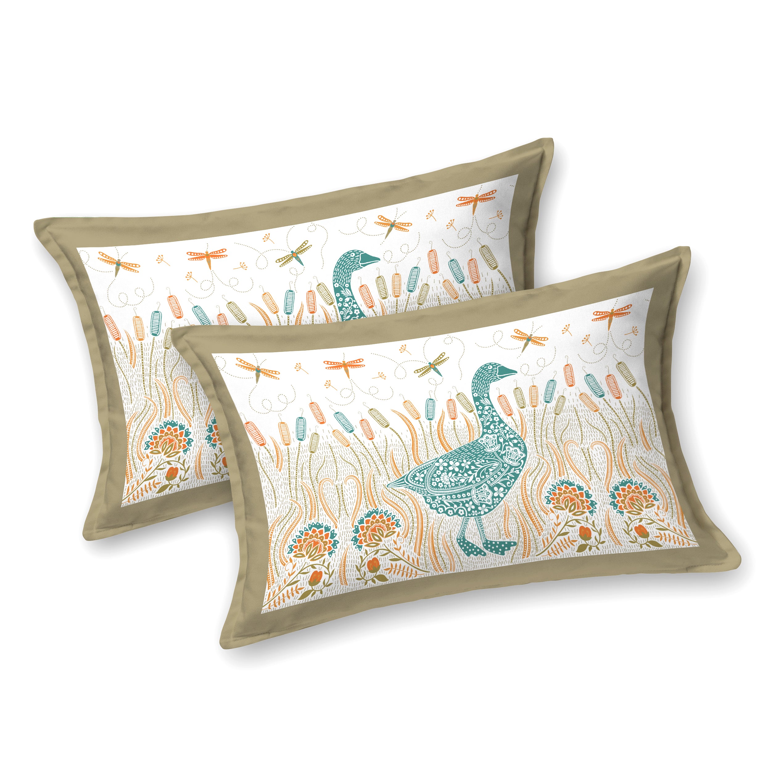 100% PREMIUM COTTON TRADITIONAL HAND MADE BEDSHEET MULTICOLOR ( SIZE 108 X 108 )