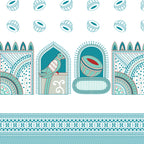 100% PREMIUM COTTON TRADITIONAL HAND MADE BEDSHEET MULTICOLOR ( SIZE 108 X 108 )