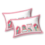 100% PREMIUM COTTON TRADITIONAL HAND MADE BEDSHEET MULTICOLOR ( SIZE 108 X 108 )