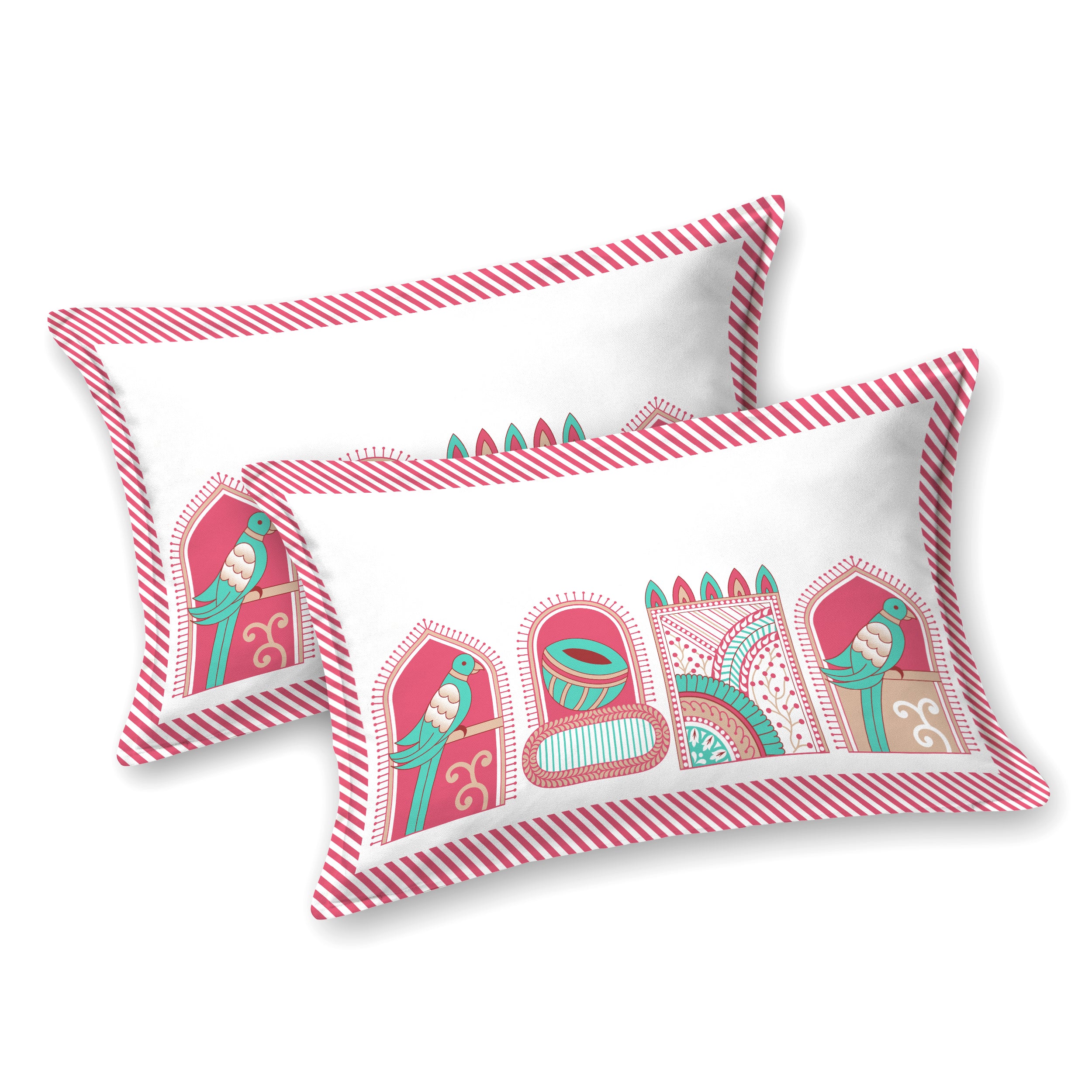 100% PREMIUM COTTON TRADITIONAL HAND MADE BEDSHEET MULTICOLOR ( SIZE 108 X 108 )