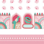 100% PREMIUM COTTON TRADITIONAL HAND MADE BEDSHEET MULTICOLOR ( SIZE 108 X 108 )