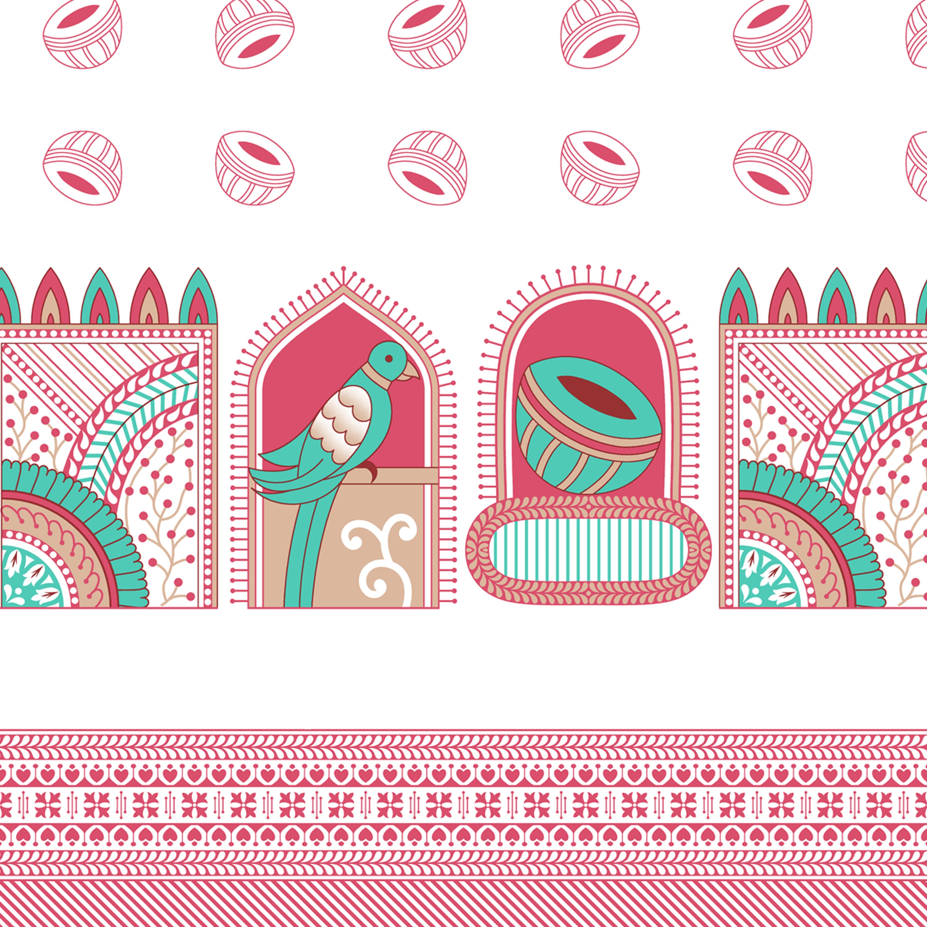 100% PREMIUM COTTON TRADITIONAL HAND MADE BEDSHEET MULTICOLOR ( SIZE 108 X 108 )