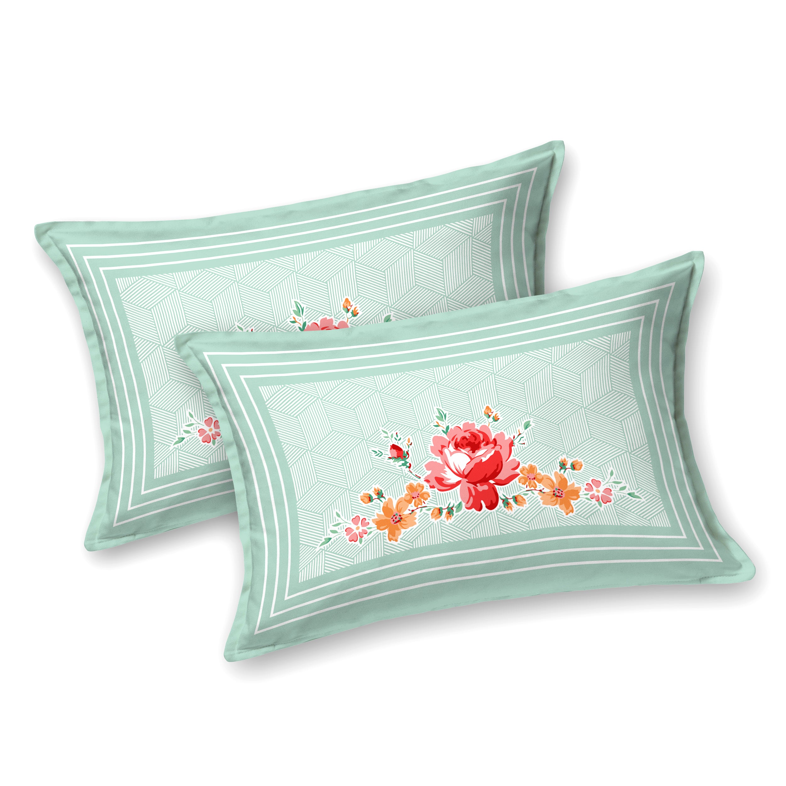 100% PREMIUM COTTON TRADITIONAL HAND MADE BEDSHEET MULTICOLOR ( SIZE 108 X 108 )