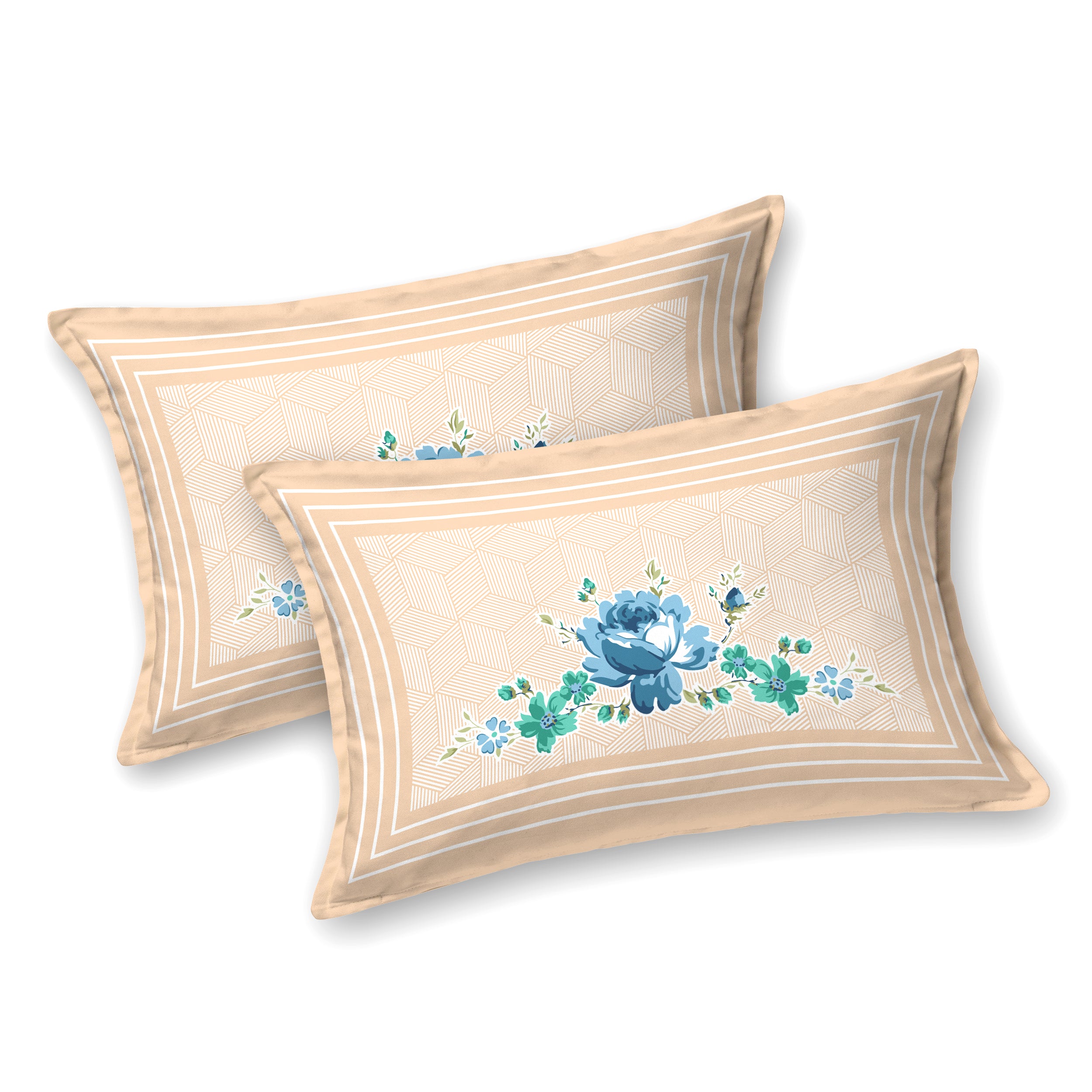 100% PREMIUM COTTON TRADITIONAL HAND MADE BEDSHEET MULTICOLOR ( SIZE 108 X 108 )