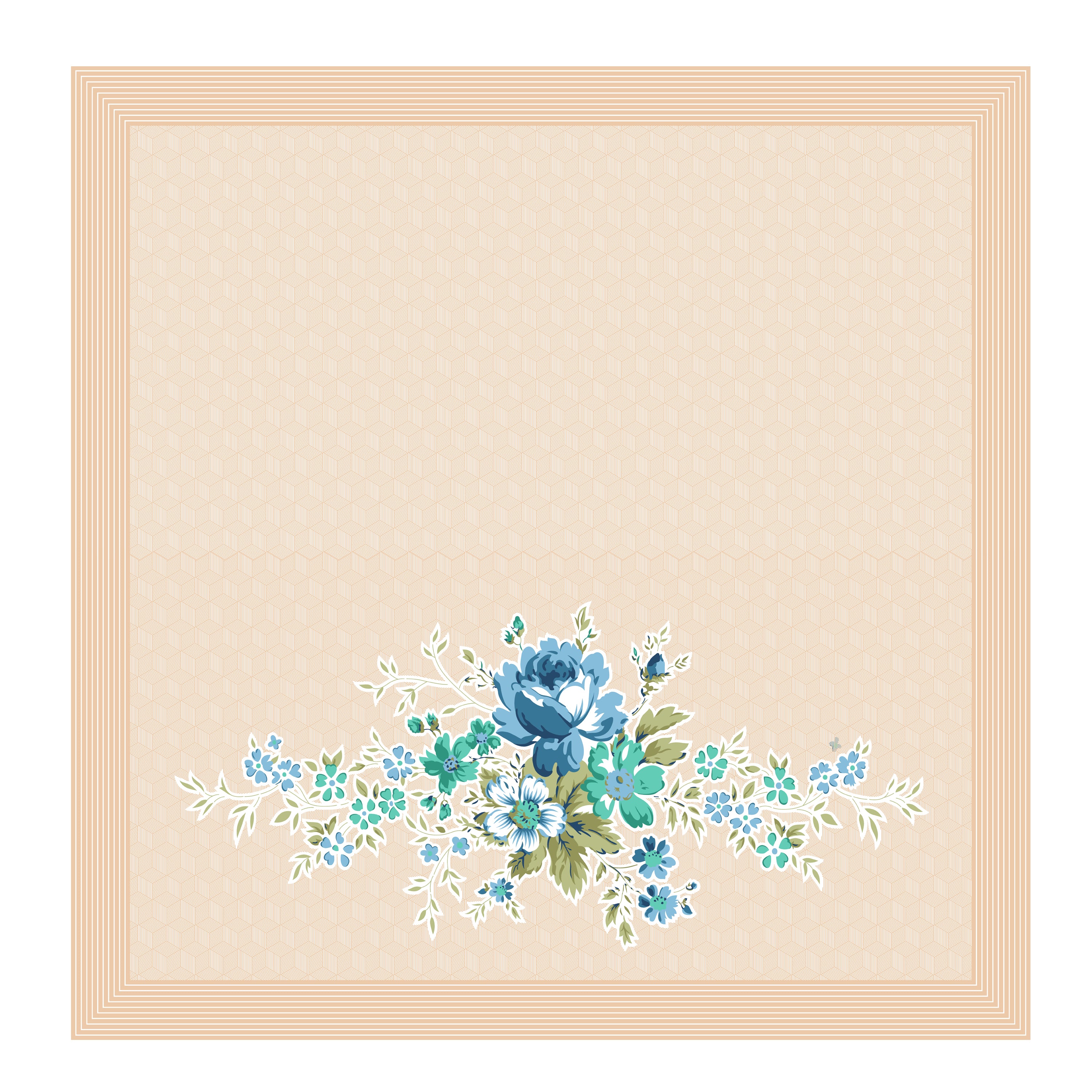 100% PREMIUM COTTON TRADITIONAL HAND MADE BEDSHEET MULTICOLOR ( SIZE 108 X 108 )