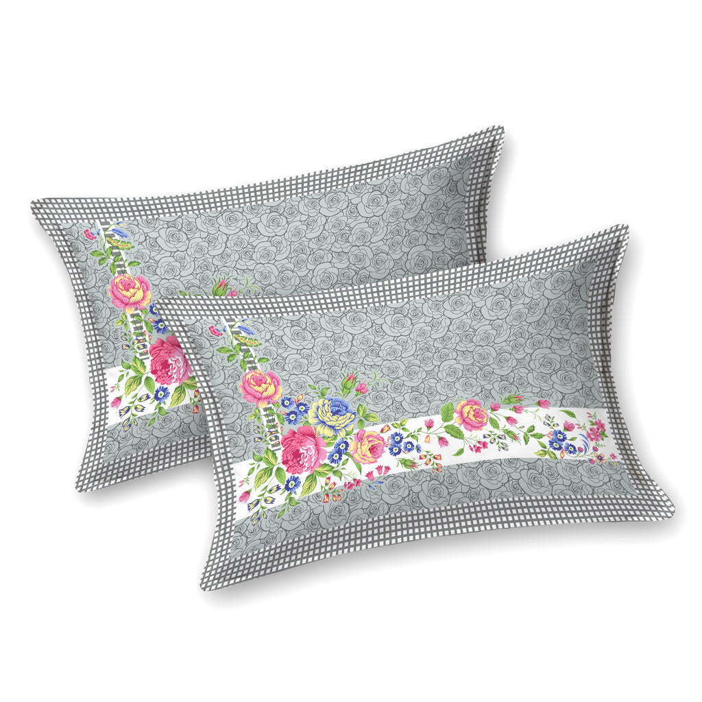 100% PREMIUM COTTON TRADITIONAL HAND MADE BEDSHEET MULTICOLOR ( SIZE 108 X 108 )