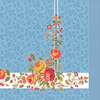 100% PREMIUM COTTON TRADITIONAL HAND MADE BEDSHEET MULTICOLOR ( SIZE 108 X 108 )