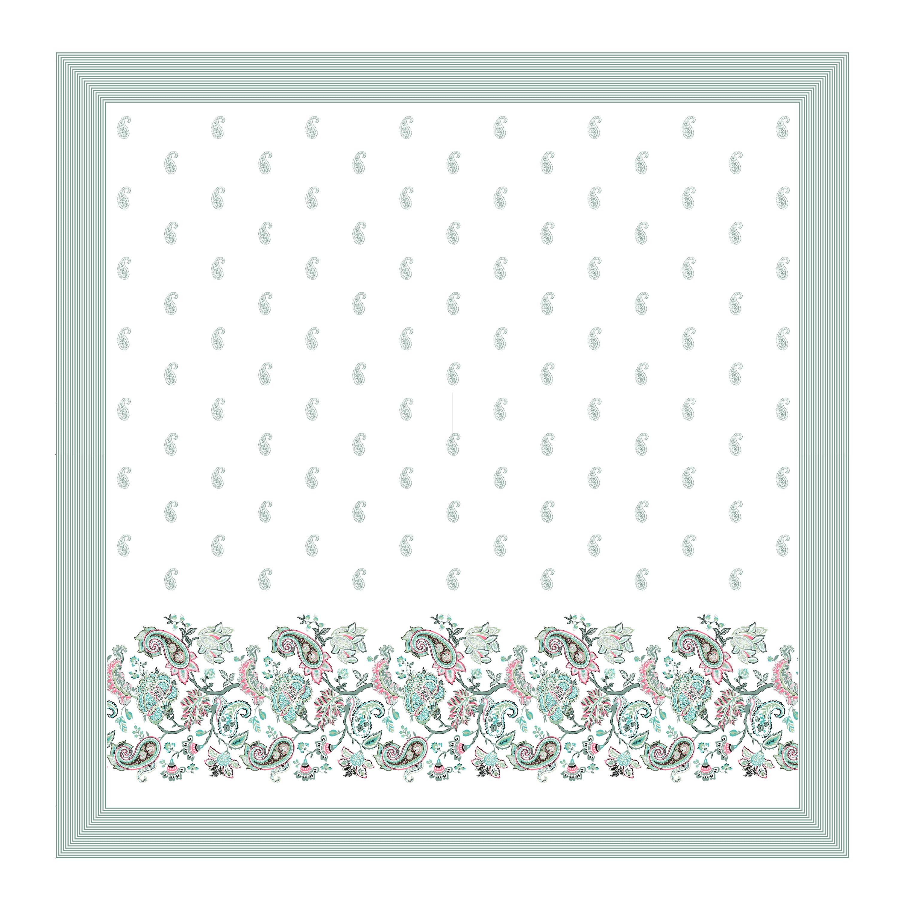 100% PREMIUM COTTON TRADITIONAL HAND MADE BEDSHEET MULTICOLOR ( SIZE 108 X 108 )