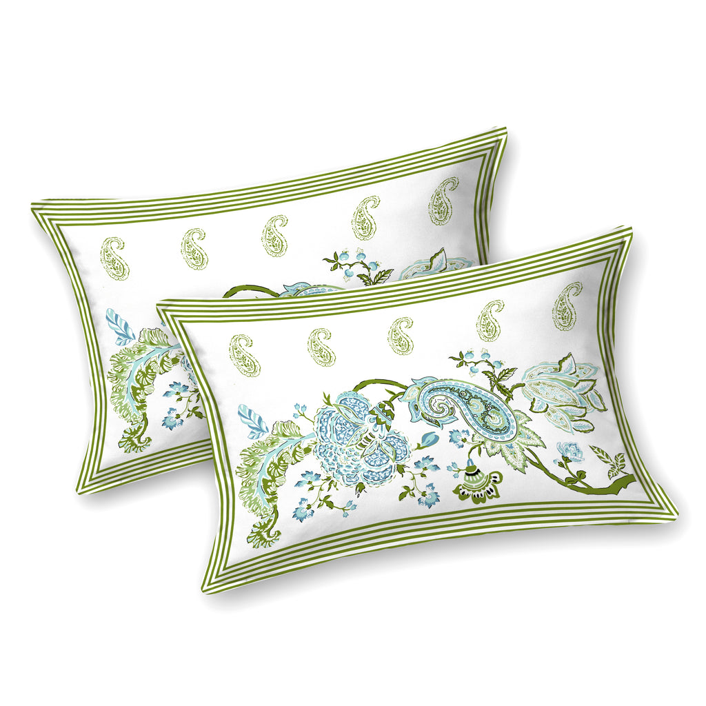 100% PREMIUM COTTON TRADITIONAL HAND MADE BEDSHEET MULTICOLOR ( SIZE 108 X 108 )