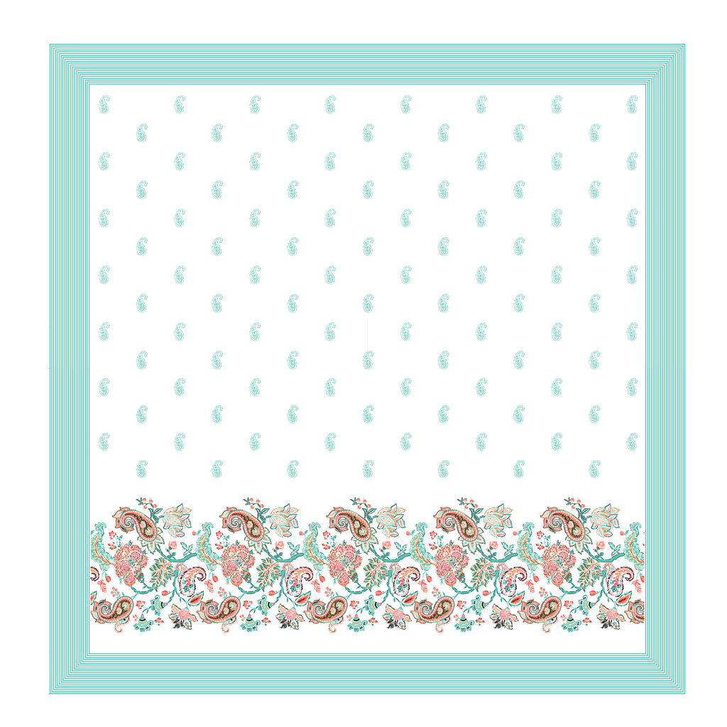 100% PREMIUM COTTON TRADITIONAL HAND MADE BEDSHEET MULTICOLOR ( SIZE 108 X 108 )