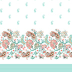 100% PREMIUM COTTON TRADITIONAL HAND MADE BEDSHEET MULTICOLOR ( SIZE 108 X 108 )