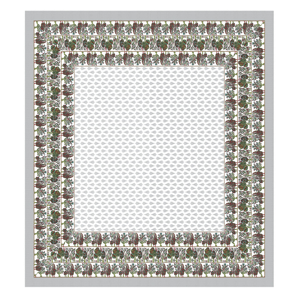 100% PREMIUM COTTON TRADITIONAL HAND MADE BEDSHEET MULTICOLOR ( SIZE 108 X 108 )